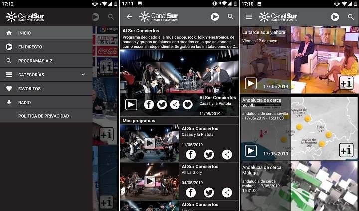 Series y programas de TV a la carta en streaming desde el móvil para la TDT española en Android (La1 La2 Antena3 LaSexta Tele5 Cuatro Neox y otros)