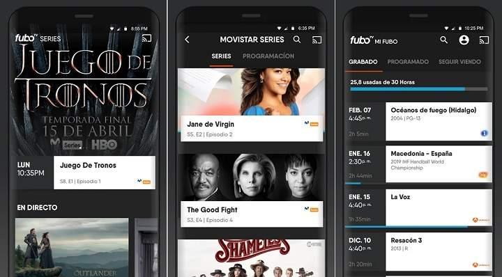 Series y programas de TV a la carta en streaming desde el móvil para la TDT española en Android (La1 La2 Antena3 LaSexta Tele5 Cuatro Neox y otros)