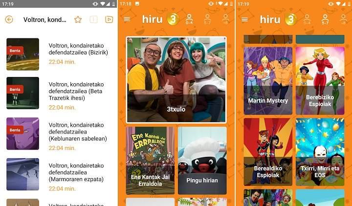 Series y programas de TV a la carta en streaming desde el móvil para la TDT española en Android (La1 La2 Antena3 LaSexta Tele5 Cuatro Neox y otros)