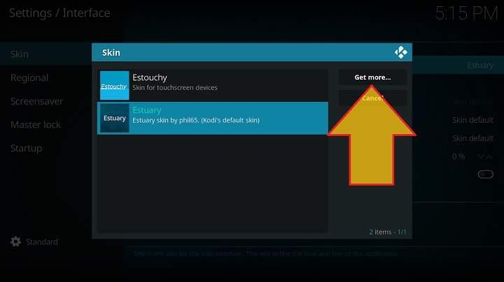 Como añadir skins y eliminar problemas de buffering en KODI