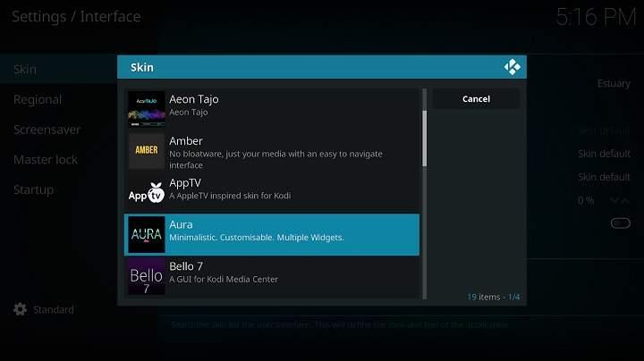 Como añadir skins y eliminar problemas de buffering en KODI