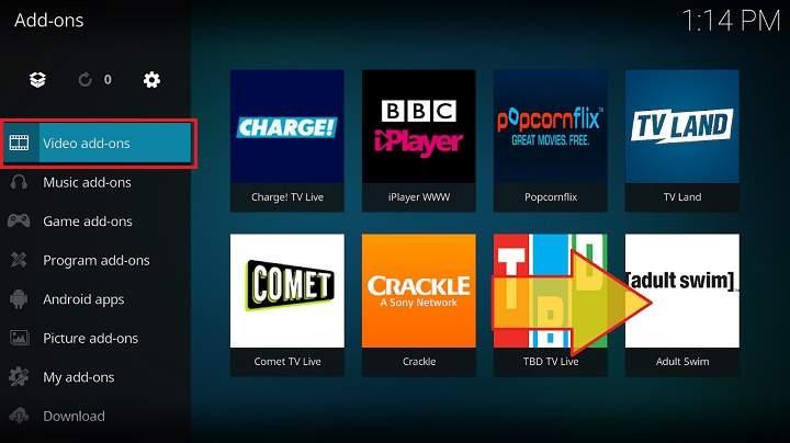 Cómo instalar add-ons en KODI