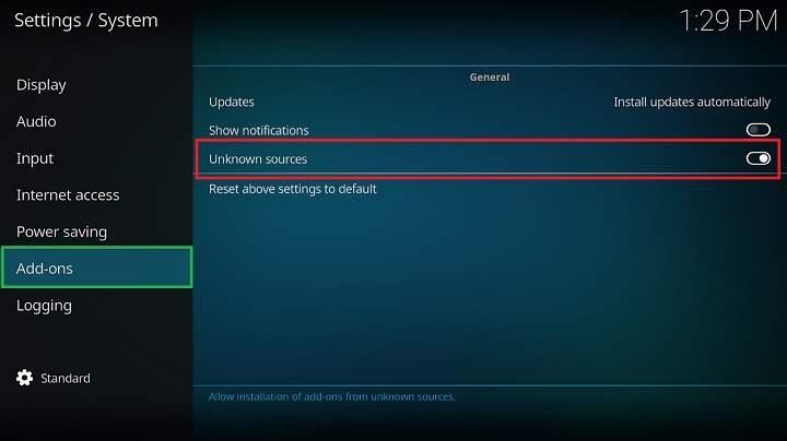 Cómo instalar add-ons en KODI