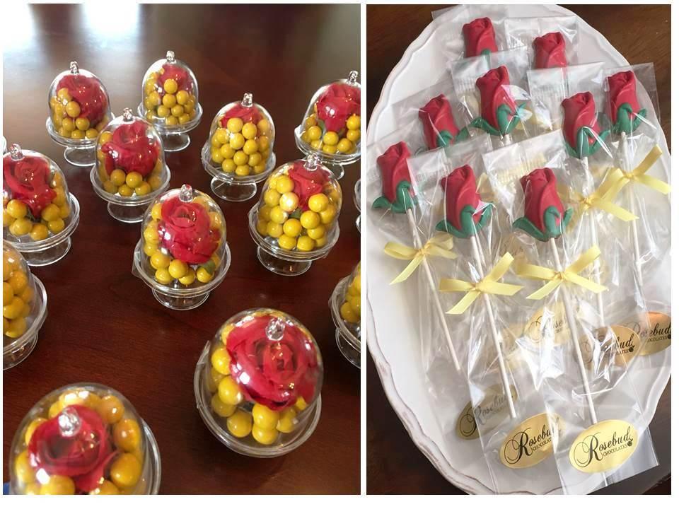 recuerdos y detalles la bella y la bestia