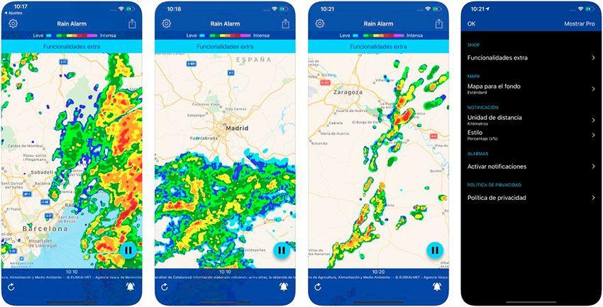 rain alarm - alarma de lluvia - la casa de las setas