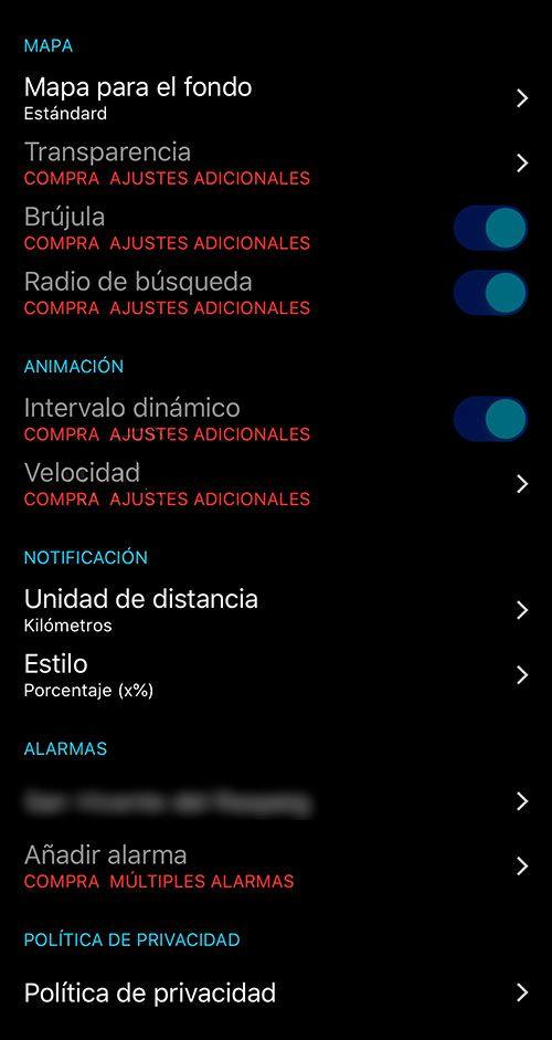 rain alarm - alarma de lluvia - la casa de las setas