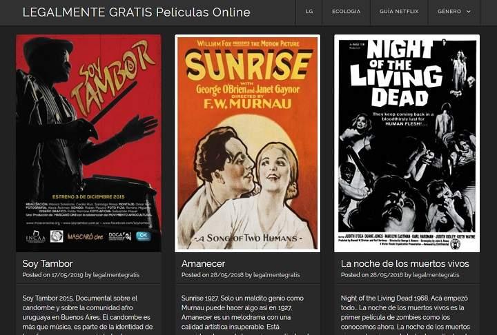 Los mejores sitios y paginas web para ver peliculas gratis de accion terror comedia thriller aventuras y anime legalmente