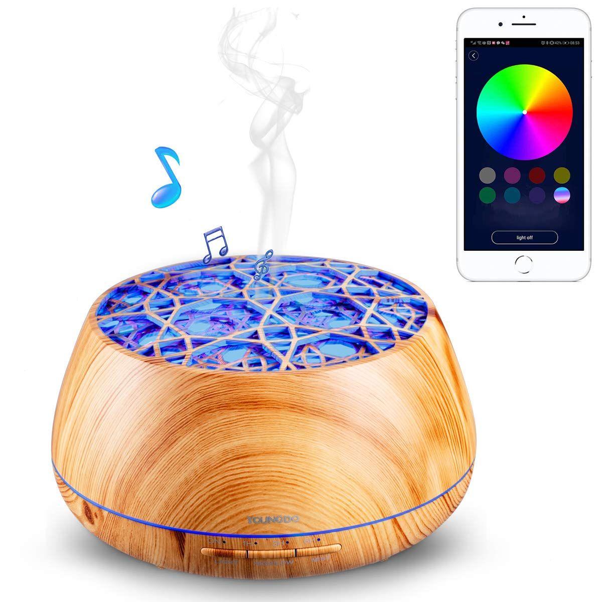 Comprar difusor aceites esenciales con bluetooth