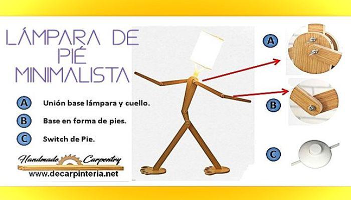Lámpara minimalista