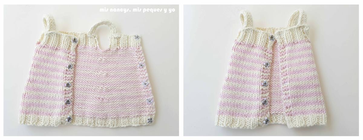 mis nancys, mis peques y yo, tutorial jersey de punto para Nancy "Fresa y nata", coser clecks o automaticos
