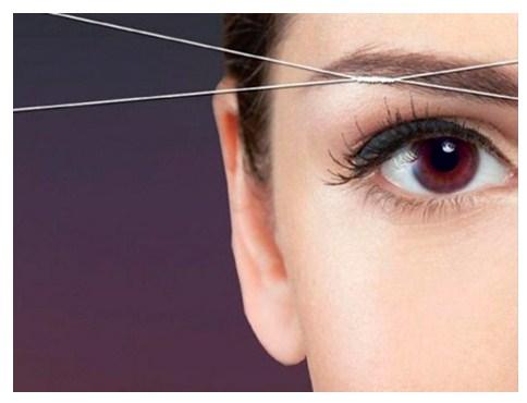 Ventajas de la depilación de las cejas con hilos
