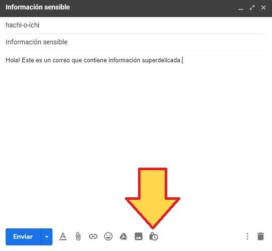 Cómo mandar email protegido por contraseña con fecha de caducidad y que no se pueda reenviar