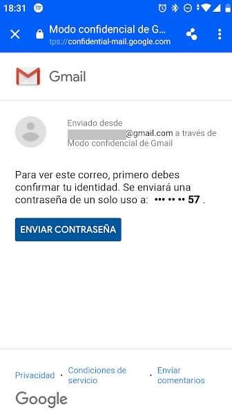 Cómo mandar email seguro protegido por contraseña con fecha de caducidad y que no se pueda reenviar con documentos sensibles