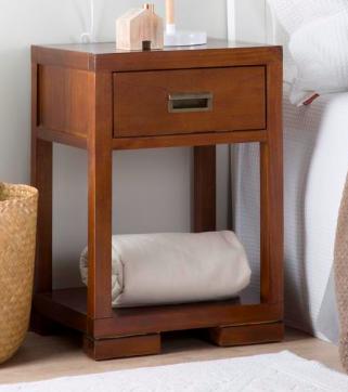 mesa de noche para dormitorio farmhouse moderno