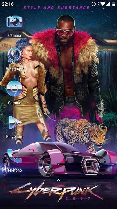 Descargar wallapaper de Cyberpunk 2077 para moviles Android - Fondo de pantalla con resolución Full HD