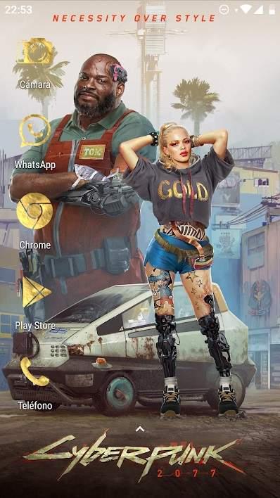 Descargar wallapaper de Cyberpunk 2077 para moviles Android - Fondo de pantalla con resolución Full HD
