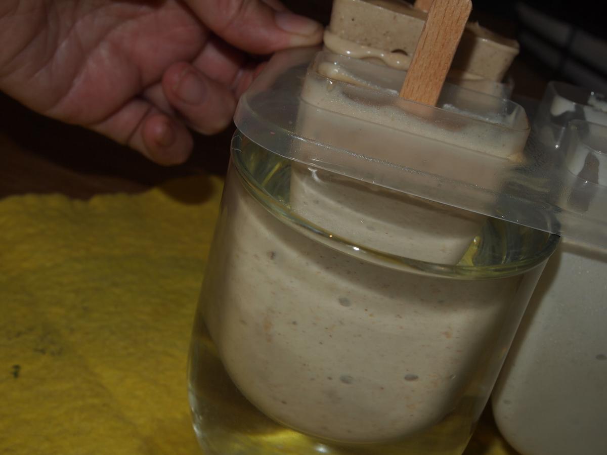 Helado vegano tipo Magnum sin azúcar, ni gluten