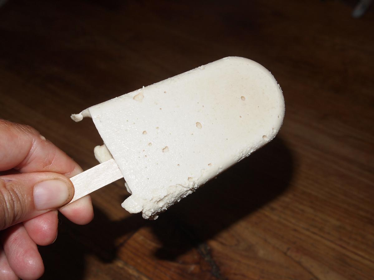 Helado vegano tipo Magnum sin azúcar, ni gluten