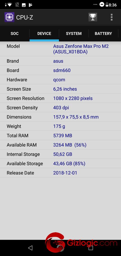 ASUS Zenfone Max Pro M2
