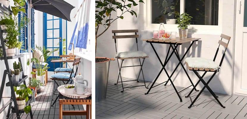 Muebles de terraza de Ikea
