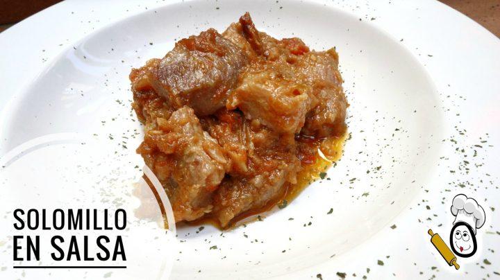 Solomillo en salsa con Thermomix