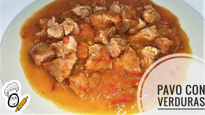 Pavo con verduras en Thermomix