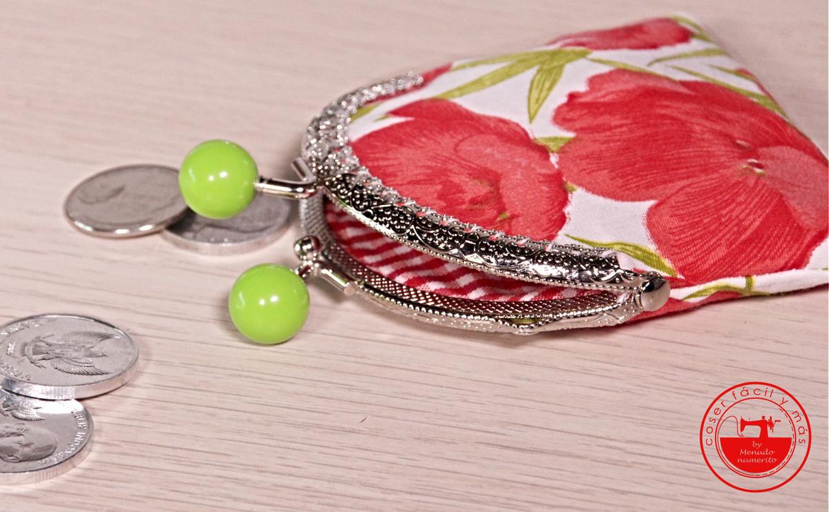 monedero con boquilla coser facil menudo numerito