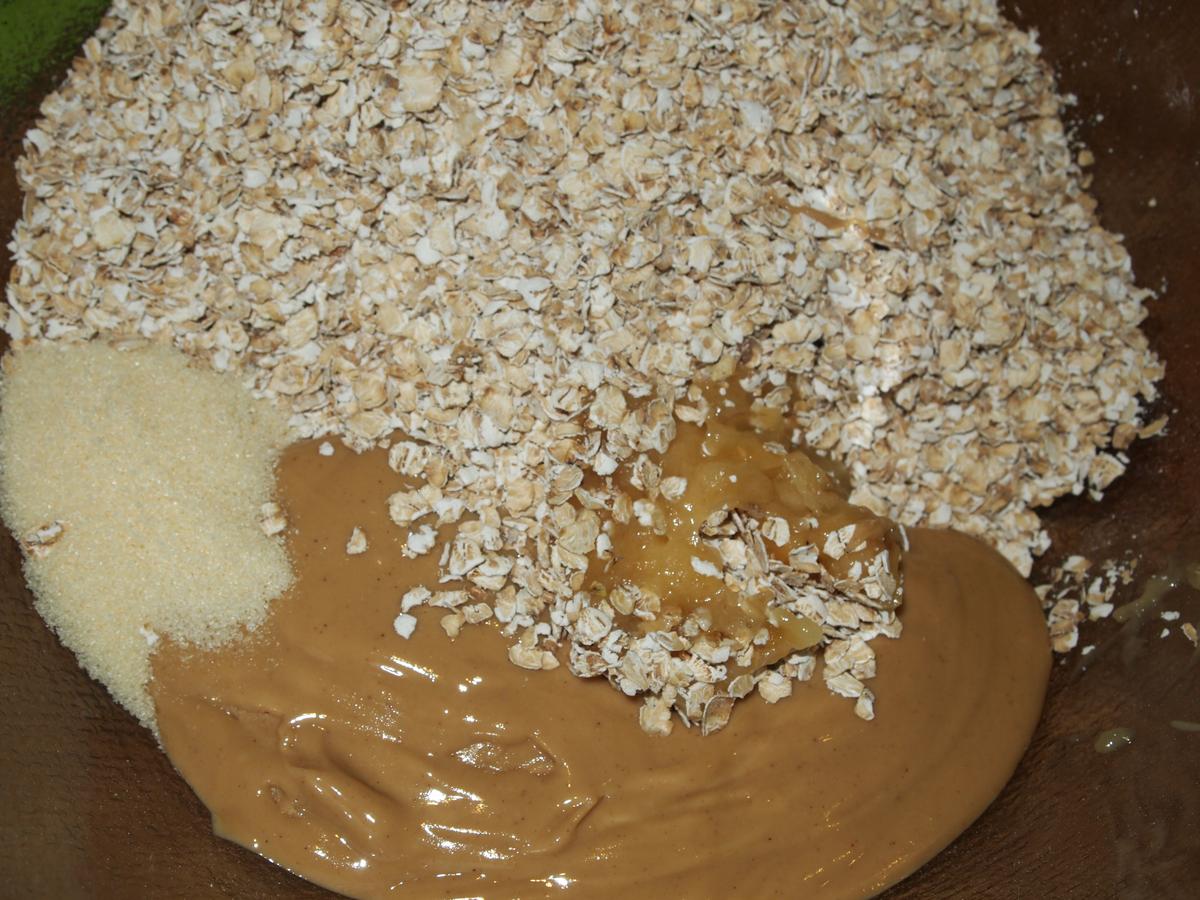 Galletas de plátano y avena