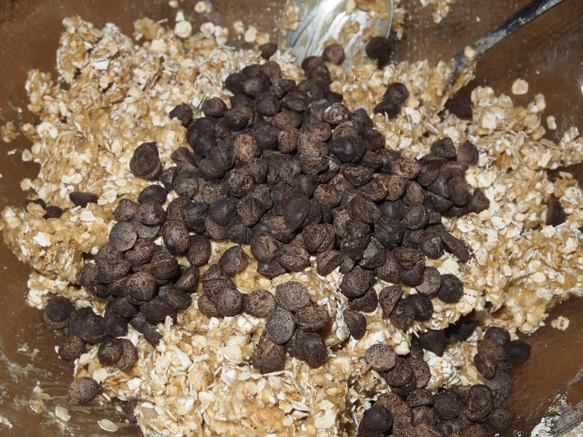 Galletas de plátano y avena