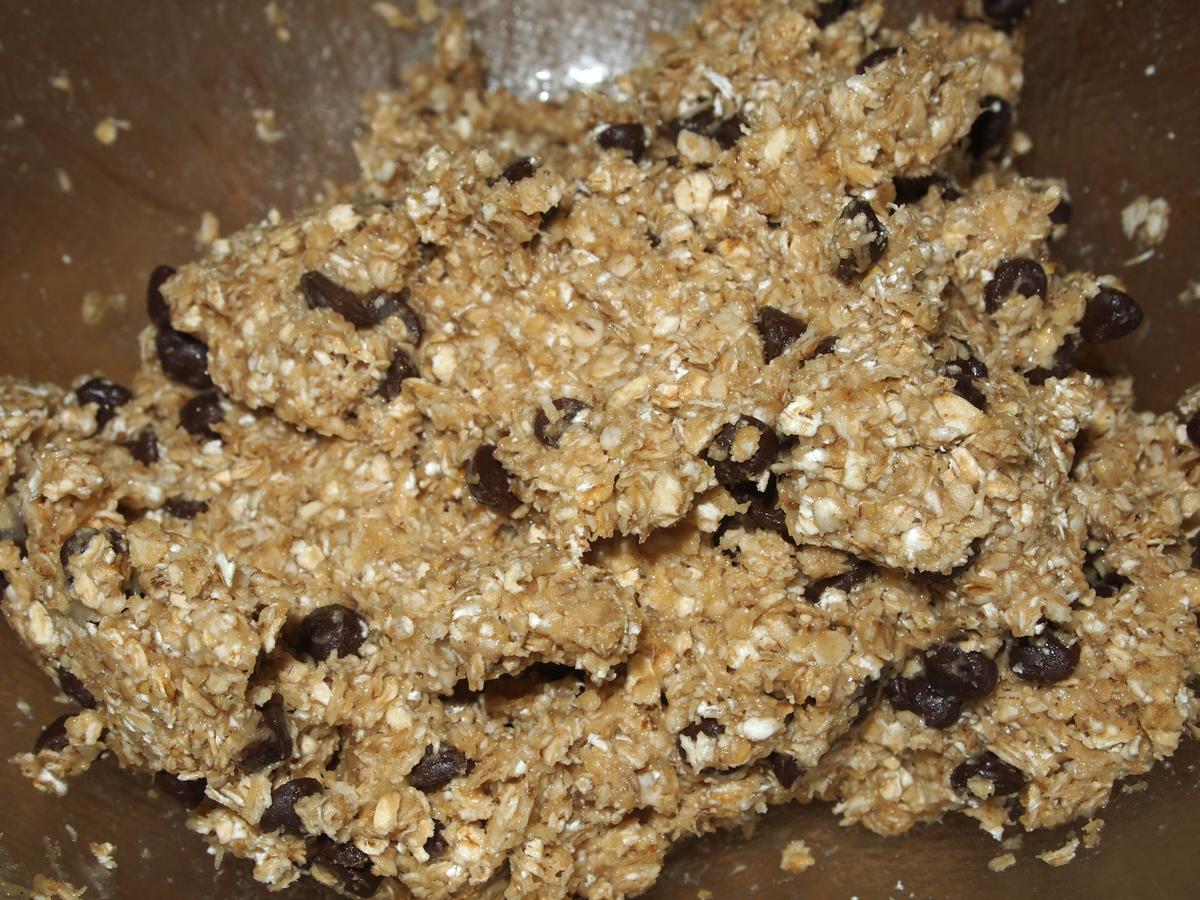 Galletas de plátano y avena