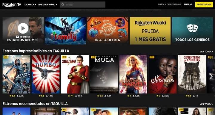 Plataformas de streaming similares a Netflix