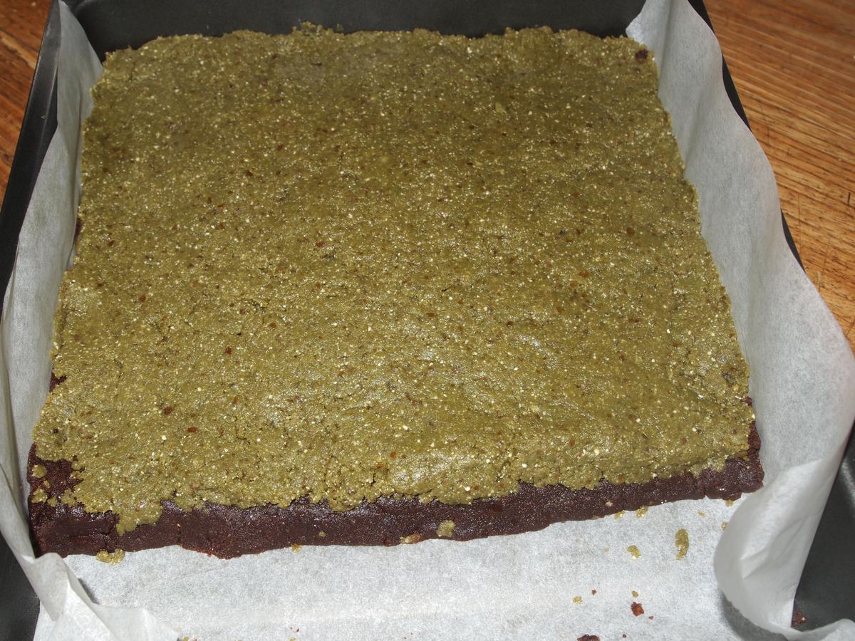 Brownie crudi-vegano de chocolate y