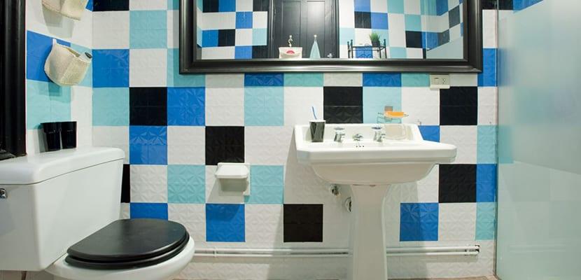 Azulejos en el baño