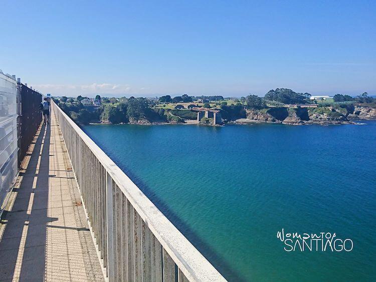 Puente sobre la ría del Eo
