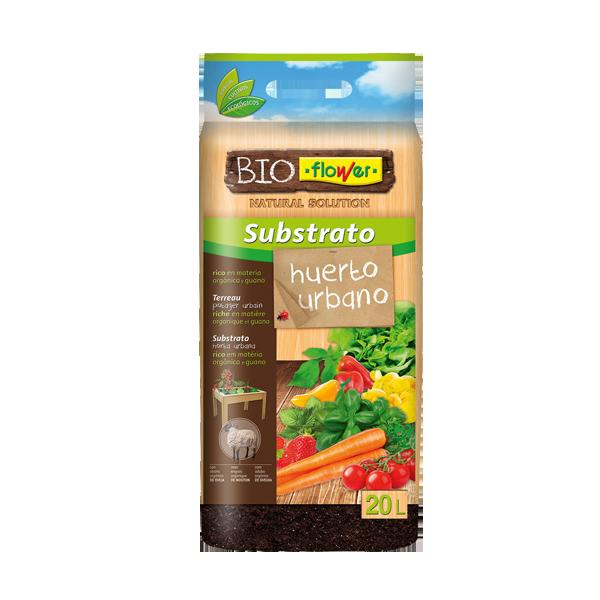 sustrato huerto urbano