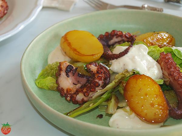 Receta Ensalada de pulpo y mayonesa de mostaza HortoGourmet
