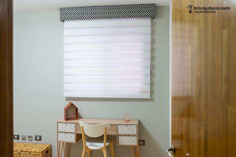 instalar un estor con galería a medida