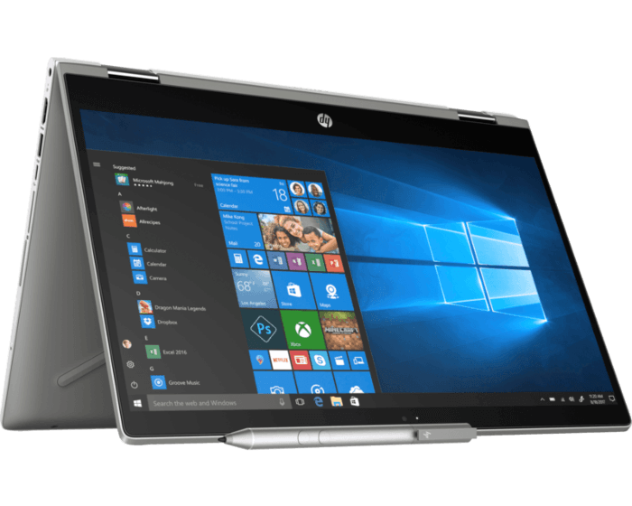 PORTÁTIL CONVERTIBLE hP