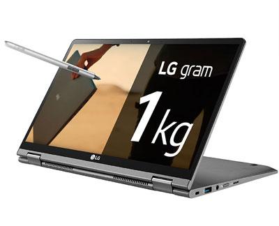 portátil convertible lg gram