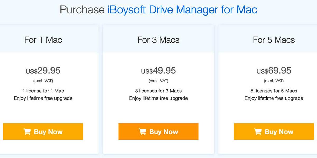 Maneje sus discos duros fácilmente en Mac con iBoySoft Drive Manager. A veces es necesario trabajar con un determinado tipo de unidad. Si su sistema operativo no soporta esa unidad, una aplicación como iBoySoft Drive Manager le ayudará.