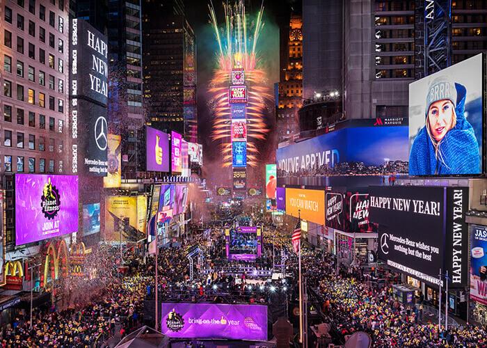 fin de año en nueva york