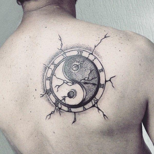 Tatuajes de el Yin y yang