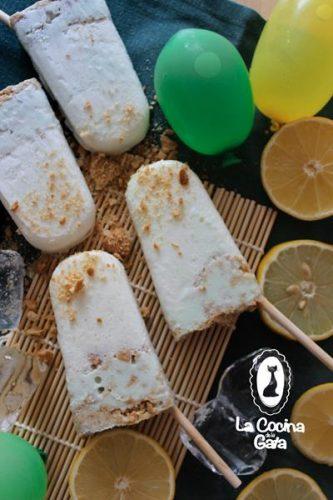 Cremosos Helados de Limón y Coco Pie