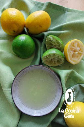 Zumo de Limón y Lima