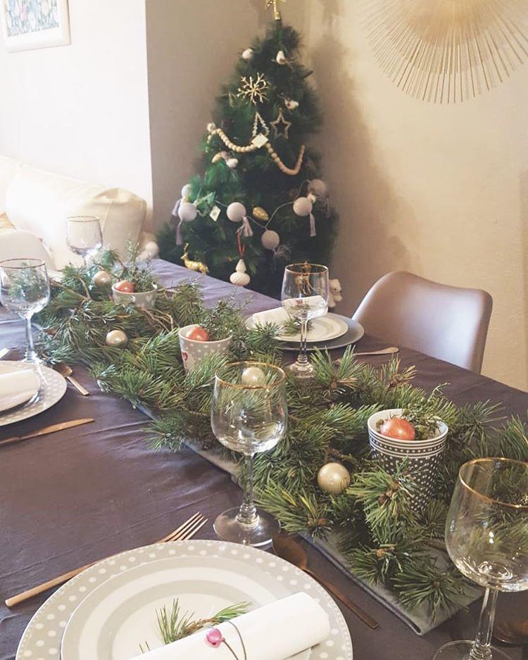 centro de mesa navideño