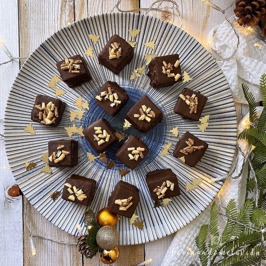 BOMBONES CRUJIENTES DE NUTELLA SALUDABLE