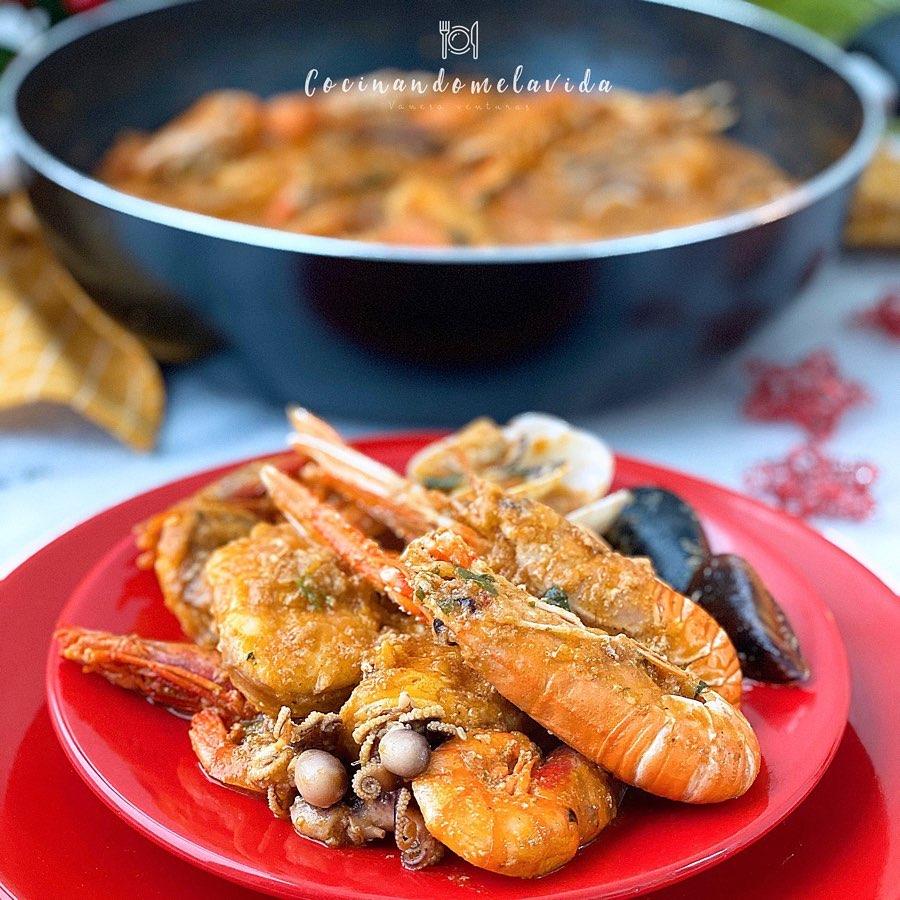 ZARZUELA DE RAPE Y MARISCO