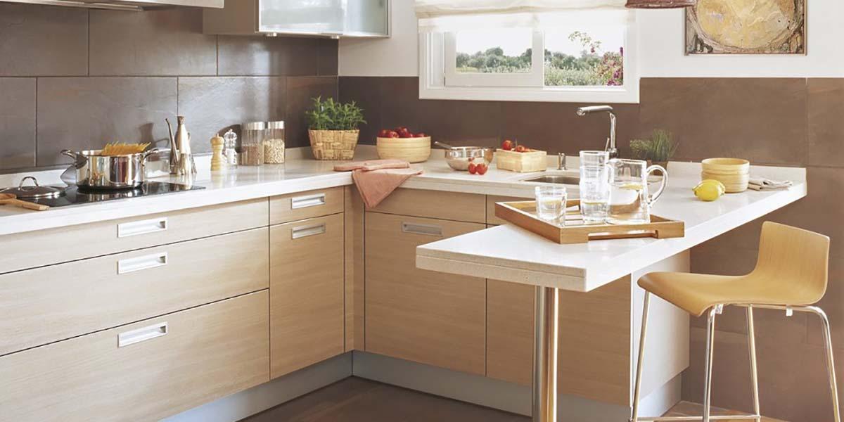 Cocina en forma de u