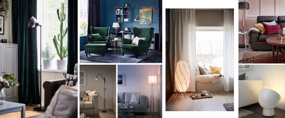 Lámparas de pie de Ikea