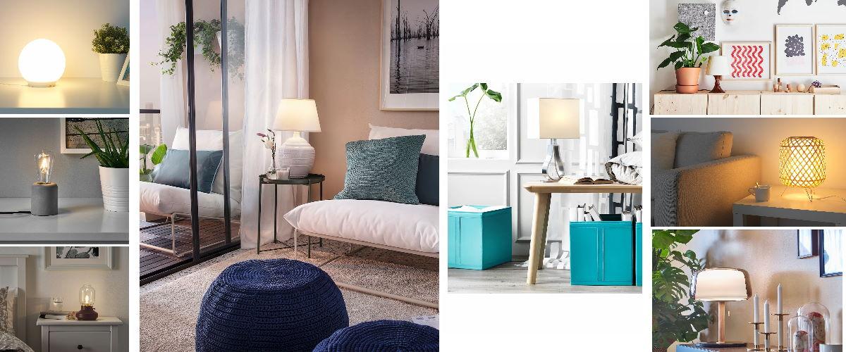 Lámparas de mesa